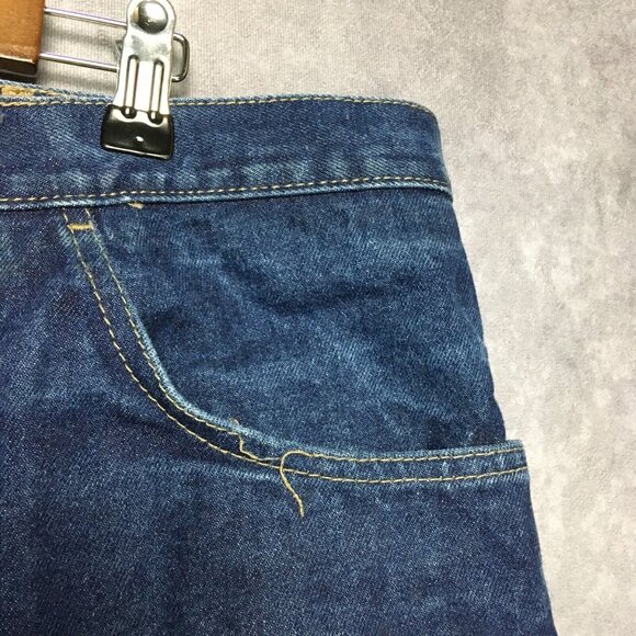Walls FR Mens Flame Resistant Blue Jeans size 42 to 44x34 Work Denim Cotton Pant - Picture 9 of 13